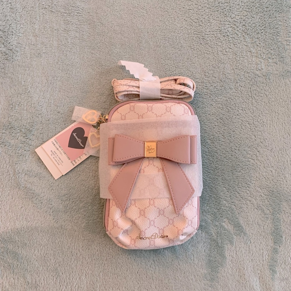 Secret Door Mini Cell Phone Bag (pink)